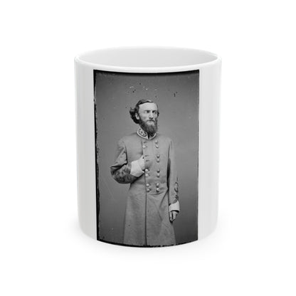 Portrait Of Brig. Gen. John S. Marmaduke, Officer Of The Confederate Army (U.S. Civil War) White Coffee Mug-11oz-The Sticker Space