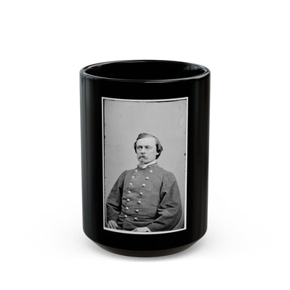 Portrait Of Brig. Gen. Joseph Finegan, Officer Of The Confederate Army (U.S. Civil War) Black Coffee Mug-15oz-The Sticker Space