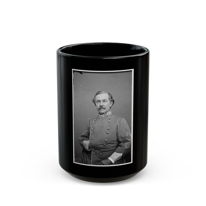 Portrait Of Brig. Gen. Joseph R. Anderson, Officer Of The Confederate Army (U.S. Civil War) Black Coffee Mug-15oz-The Sticker Space