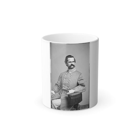 Portrait of Brig. Gen. Richard L. T. Beale, Officer of the Confederate Army (U.S. Civil War) Color Morphing Mug 11oz-11oz-The Sticker Space