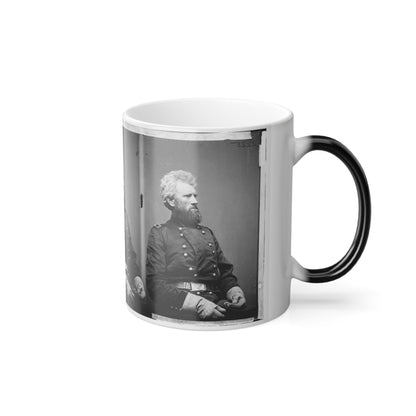 Portrait of Brig. Gen. Robert Huston Milroy, Officer of the Federal Army (Maj. Gen. From Nov. 29, 1862) (U.S. Civil War) Color Morphing Mug 11oz-11oz-The Sticker Space