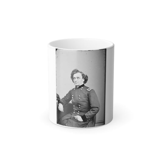 Portrait of Brig. Gen. Thomas W. Sherman, Officer of the Federal Army (U.S. Civil War) Color Morphing Mug 11oz-11oz-The Sticker Space
