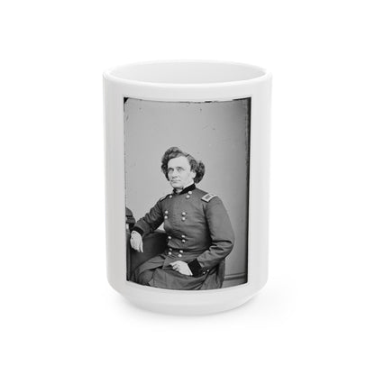 Portrait Of Brig. Gen. Thomas W. Sherman, Officer Of The Federal Army (U.S. Civil War) White Coffee Mug