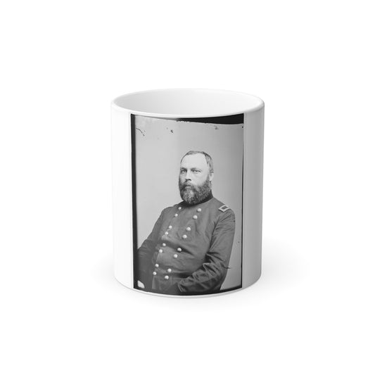 Portrait of Brig. Gen. William A. Hammond, Surgeon-General, Officer of the Federal Army (U.S. Civil War) Color Morphing Mug 11oz-11oz-The Sticker Space