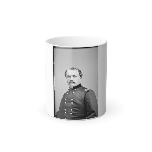 Portrait of Brig. Gen. William W. Averell, Officer of the Federal Army (U.S. Civil War) Color Morphing Mug 11oz-11oz-The Sticker Space