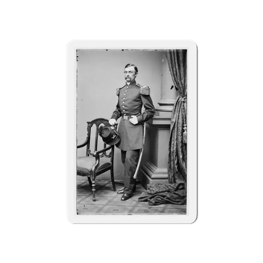 Portrait Of Capt. Charles Griffin, Officer Of The Federal Army, (Brig. Gen. From June 9, 1862) (U.S. Civil War) Refrigerator Magnet 6 Inch - The Sticker Space