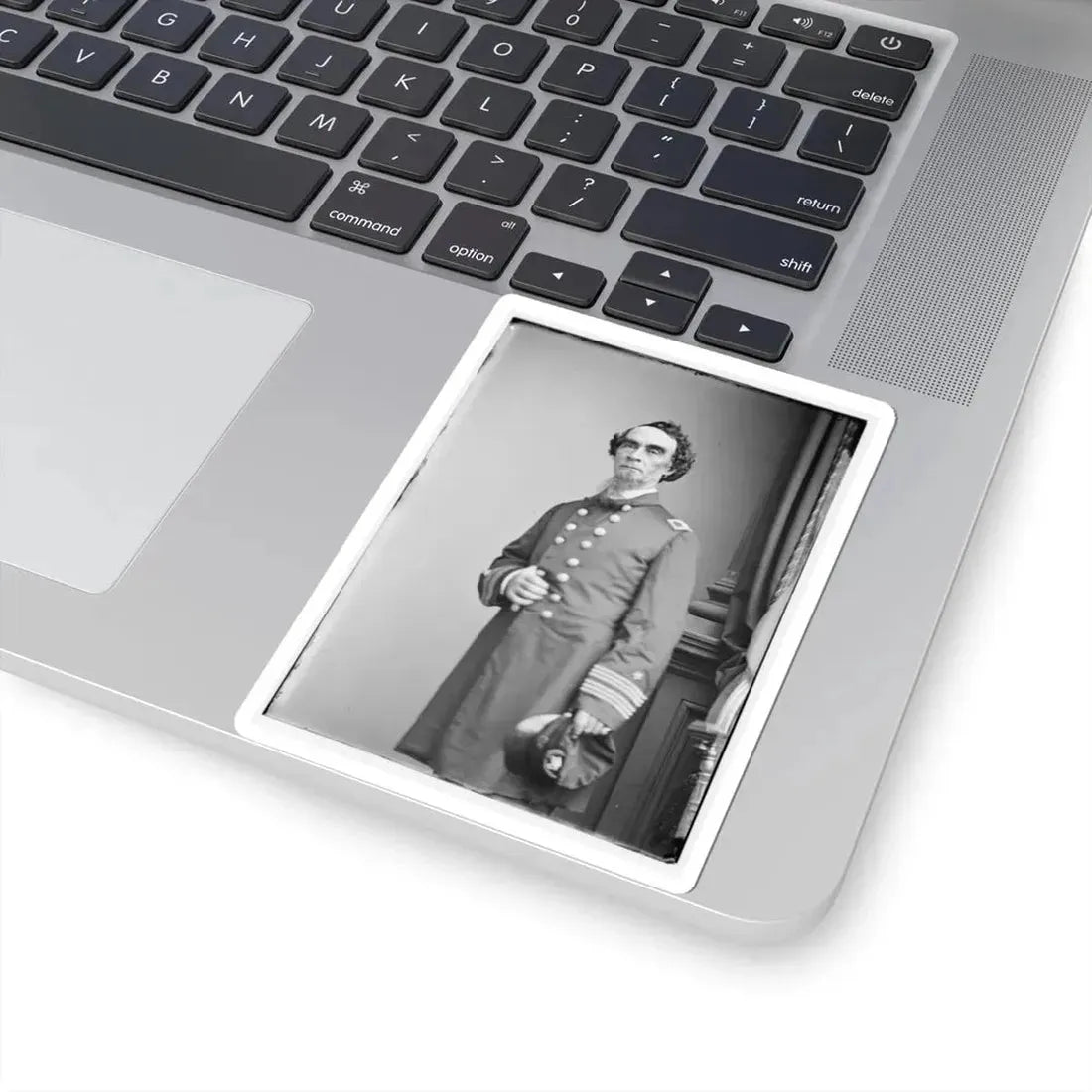 Portrait of Capt. Henry Walke, Officer of the Federal Navy (U.S. Civil War) STICKER Vinyl Kiss-Cut Decal - The Sticker Space