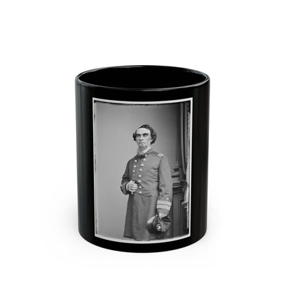 Portrait Of Capt. Henry Walke, Officer Of The Federal Navy (U.S. Civil War) Black Coffee Mug-11oz-The Sticker Space