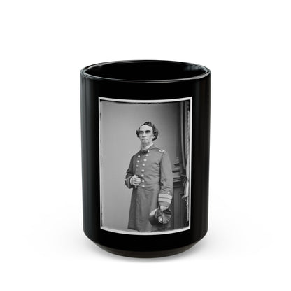 Portrait Of Capt. Henry Walke, Officer Of The Federal Navy (U.S. Civil War) Black Coffee Mug-15oz-The Sticker Space