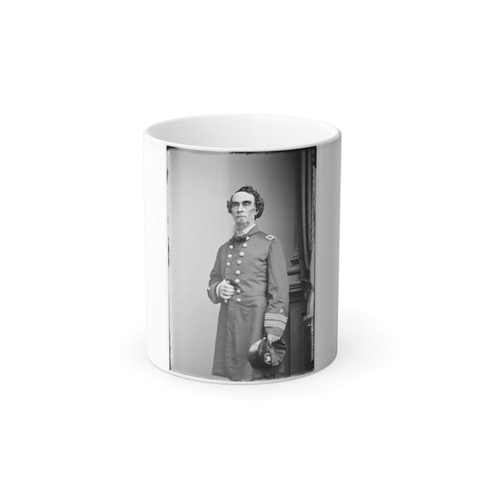 Portrait of Capt. Henry Walke, Officer of the Federal Navy (U.S. Civil War) Color Morphing Mug 11oz-11oz-The Sticker Space