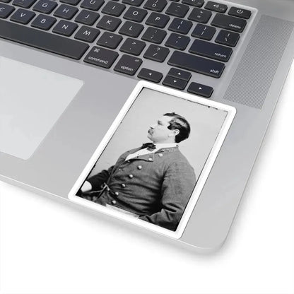 Portrait of Col. Harry Gilmore, Officer of the Confederate Army (U.S. Civil War) STICKER Vinyl Kiss-Cut Decal - The Sticker Space