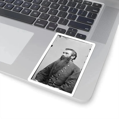 Portrait of Col. John S. Green, Officer of the Confederate Army (U.S. Civil War) STICKER Vinyl Kiss-Cut Decal - The Sticker Space
