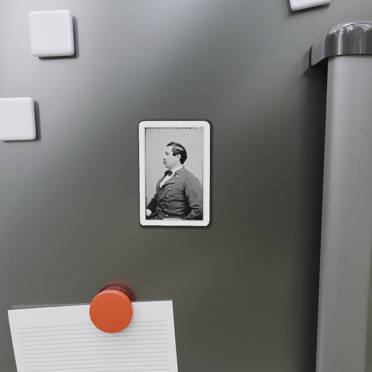 Portrait Of Col. Harry Gilmore, Officer Of The Confederate Army (U.S. Civil War) Refrigerator Magnet-The Sticker Space