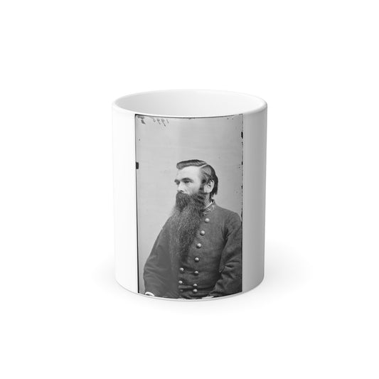 Portrait of Col. John S. Green, Officer of the Confederate Army (U.S. Civil War) Color Morphing Mug 11oz-11oz-The Sticker Space