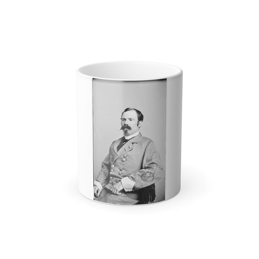 Portrait of Colonel Thomas P. Ochiltree, Officer of the Confederate Army (U.S. Civil War) Color Morphing Mug 11oz-11oz-The Sticker Space