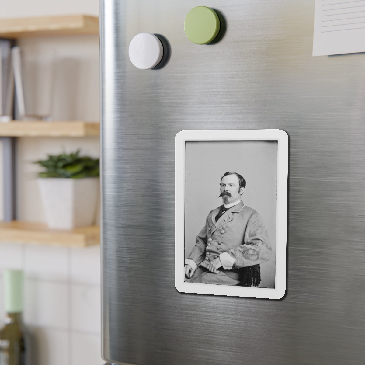 Portrait Of Colonel Thomas P. Ochiltree, Officer Of The Confederate Army (U.S. Civil War) Refrigerator Magnet-The Sticker Space