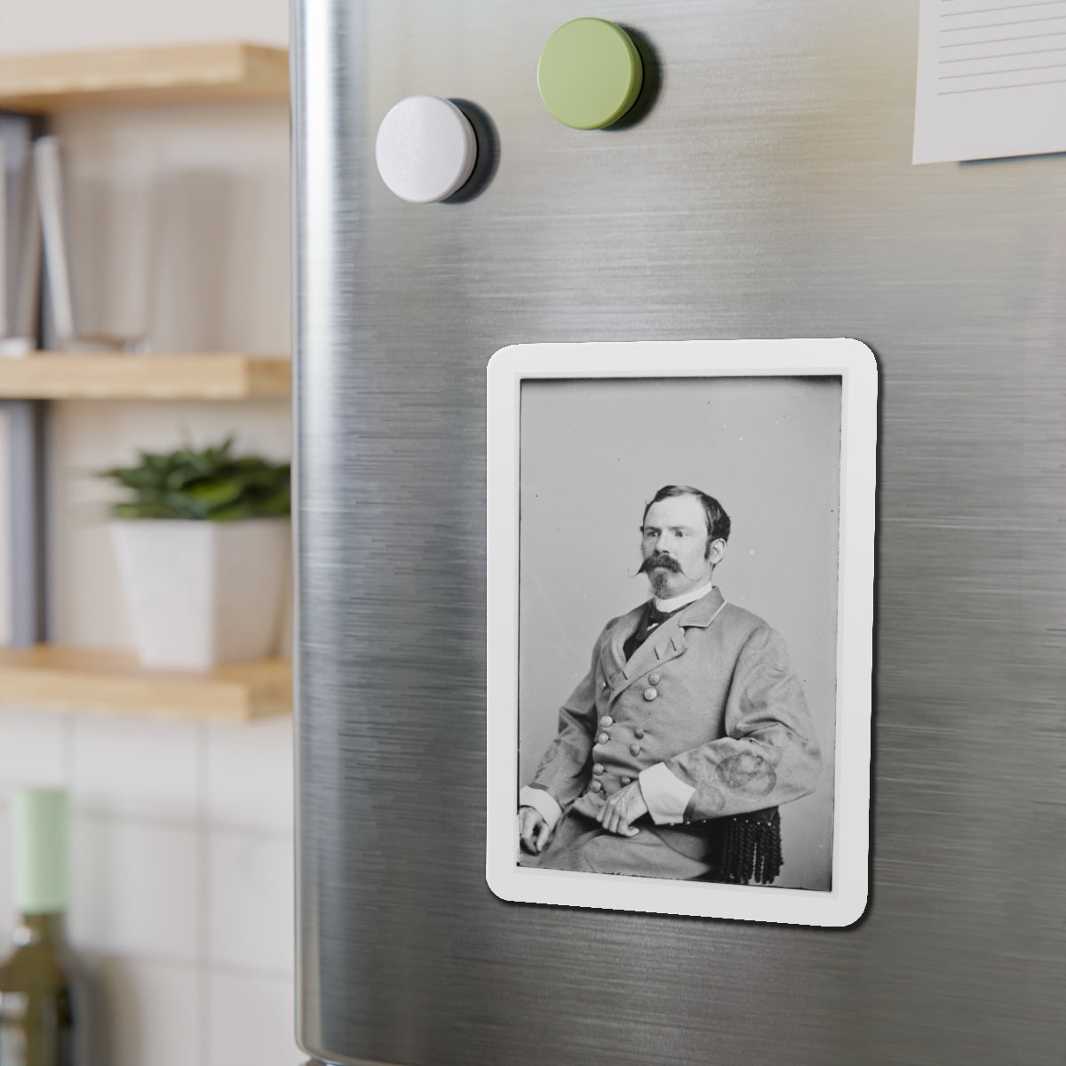 Portrait Of Colonel Thomas P. Ochiltree, Officer Of The Confederate Army (U.S. Civil War) Refrigerator Magnet-The Sticker Space