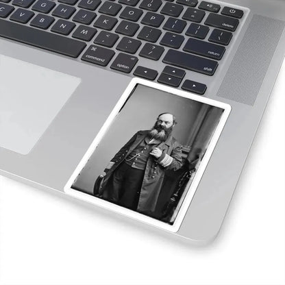 Portrait of Commodore William D. Porter, Officer of the Federal Navy (U.S. Civil War) STICKER Vinyl Kiss-Cut Decal - The Sticker Space