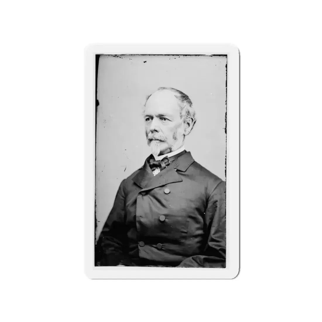 Portrait Of Gen. Joseph E. Johnston, Officer Of The Confederate Army (U.S. Civil War) Refrigerator Magnet 3 Inch - The Sticker Space