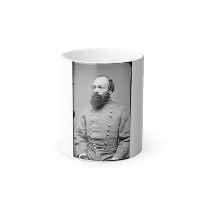 Portrait of Gen. Edmund Kirby Smith, Officer of the Confederate Army (U.S. Civil War) Color Morphing Mug 11oz-11oz-The Sticker Space