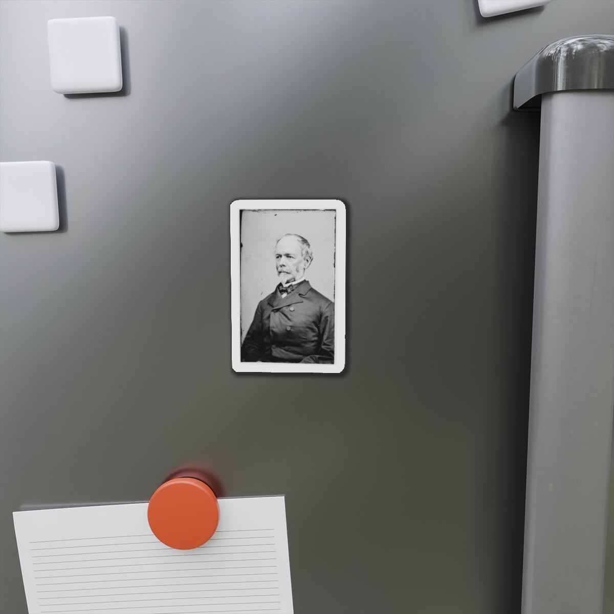 Portrait Of Gen. Joseph E. Johnston, Officer Of The Confederate Army (U.S. Civil War) Refrigerator Magnet-The Sticker Space