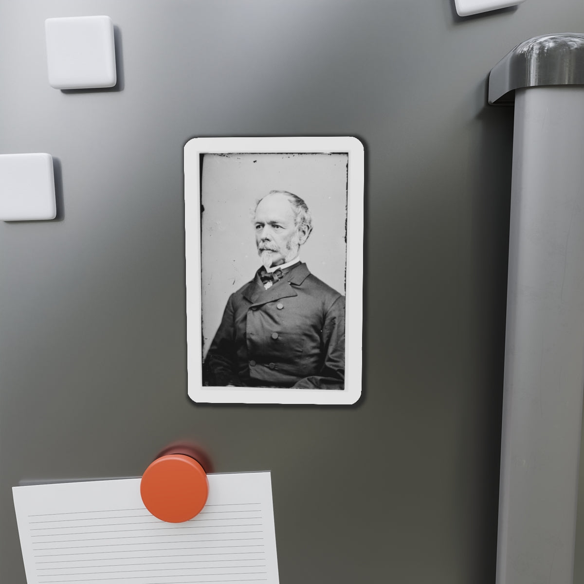 Portrait Of Gen. Joseph E. Johnston, Officer Of The Confederate Army (U.S. Civil War) Refrigerator Magnet-The Sticker Space