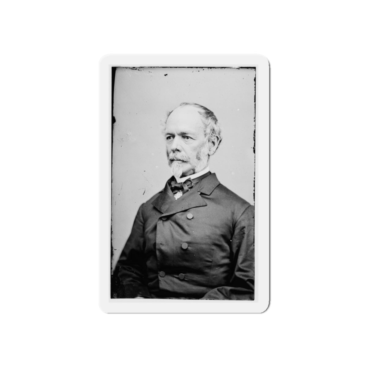 Portrait Of Gen. Joseph E. Johnston, Officer Of The Confederate Army (U.S. Civil War) Refrigerator Magnet-5" x 5"-The Sticker Space