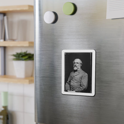 Portrait Of Gen. Robert E. Lee, Officer Of The Confederate Army (U.S. Civil War) Refrigerator Magnet-The Sticker Space