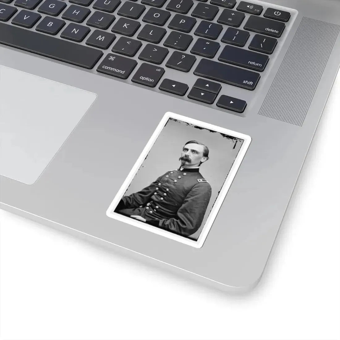 Portrait of Maj. Gen. Adelbert Ames, Officer of the Federal Army (U.S. Civil War) STICKER Vinyl Kiss-Cut Decal - The Sticker Space