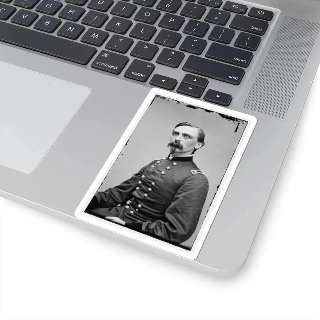 Portrait of Maj. Gen. Adelbert Ames, Officer of the Federal Army (U.S. Civil War) STICKER Vinyl Kiss-Cut Decal - The Sticker Space