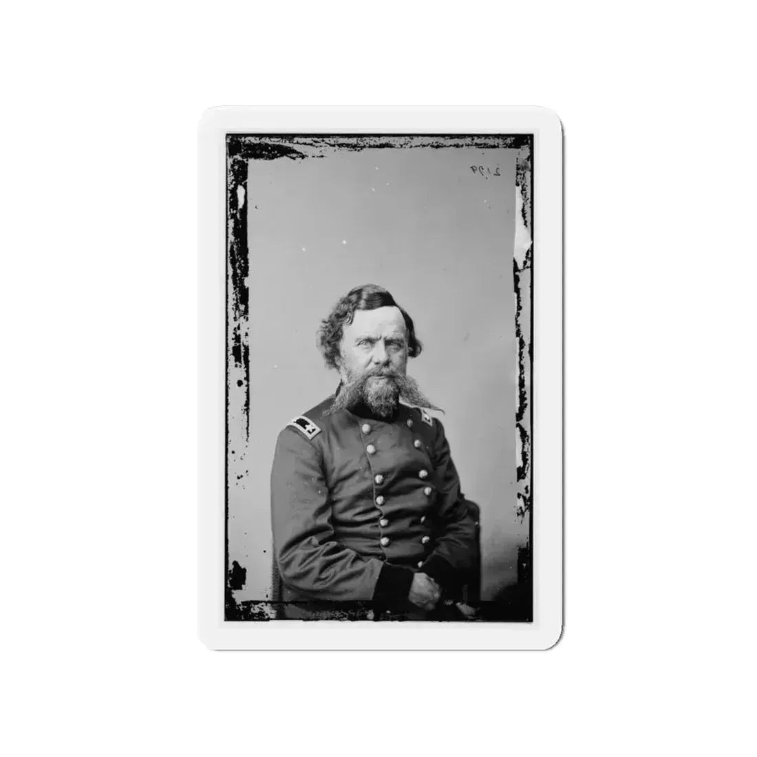 Portrait Of Maj. Gen. Adolphus S. Williams, Officer Of The Federal Army (U.S. Civil War) Refrigerator Magnet 4 Inch - The Sticker Space