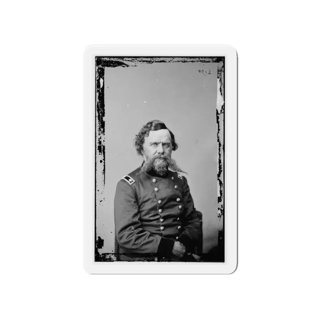 Portrait Of Maj. Gen. Adolphus S. Williams, Officer Of The Federal Army (U.S. Civil War) Refrigerator Magnet - The Sticker Space