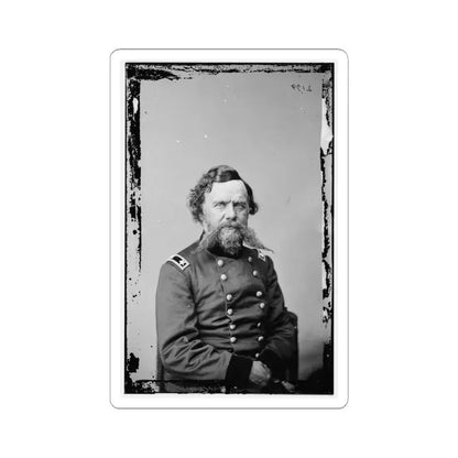 Portrait of Maj. Gen. Adolphus S. Williams, Officer of the Federal Army (U.S. Civil War) STICKER Vinyl Kiss-Cut Decal 6 Inch White - The Sticker Space
