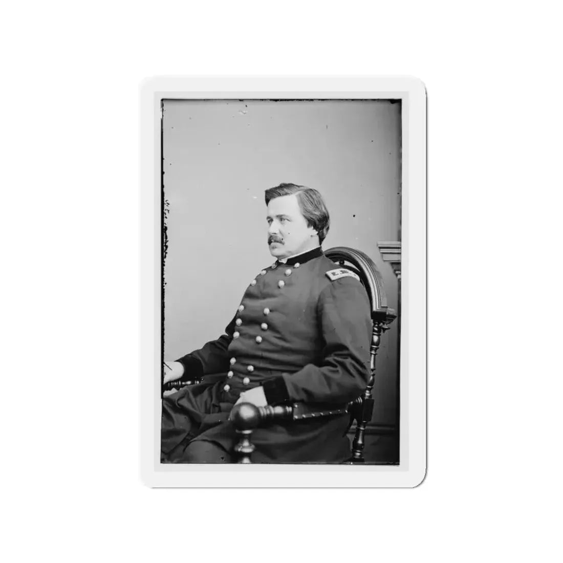 Portrait Of Maj. Gen. Alexander Mcd. Mccook, Officer Of The Federal Army (U.S. Civil War) Refrigerator Magnet - The Sticker Space