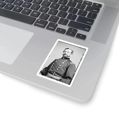 Portrait of Maj. Gen. Alfred Pleasonton, Officer of the Federal Army (U.S. Civil War) STICKER Vinyl Kiss-Cut Decal - The Sticker Space