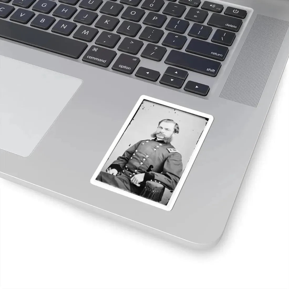Portrait of Maj. Gen. Alfred T. A. Torbert, Officer of the Federal Army (U.S. Civil War) STICKER Vinyl Kiss-Cut Decal - The Sticker Space
