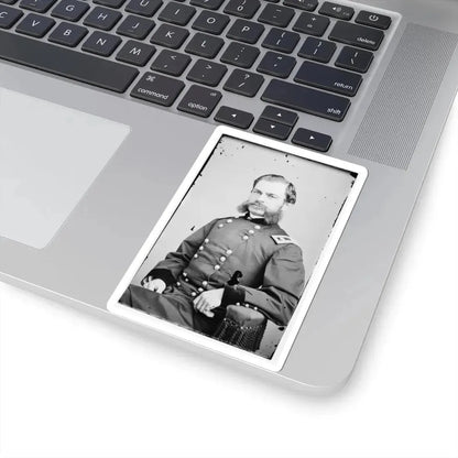 Portrait of Maj. Gen. Alfred T. A. Torbert, Officer of the Federal Army (U.S. Civil War) STICKER Vinyl Kiss-Cut Decal - The Sticker Space