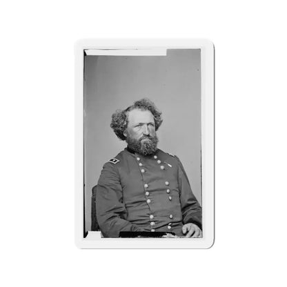 Portrait Of Maj. Gen. (As Of Aug. 21, 1865) Mortimer D. Leggett, Officer Of The Federal Army (U.S. Civil War) Refrigerator Magnet 3 Inch - The Sticker Space