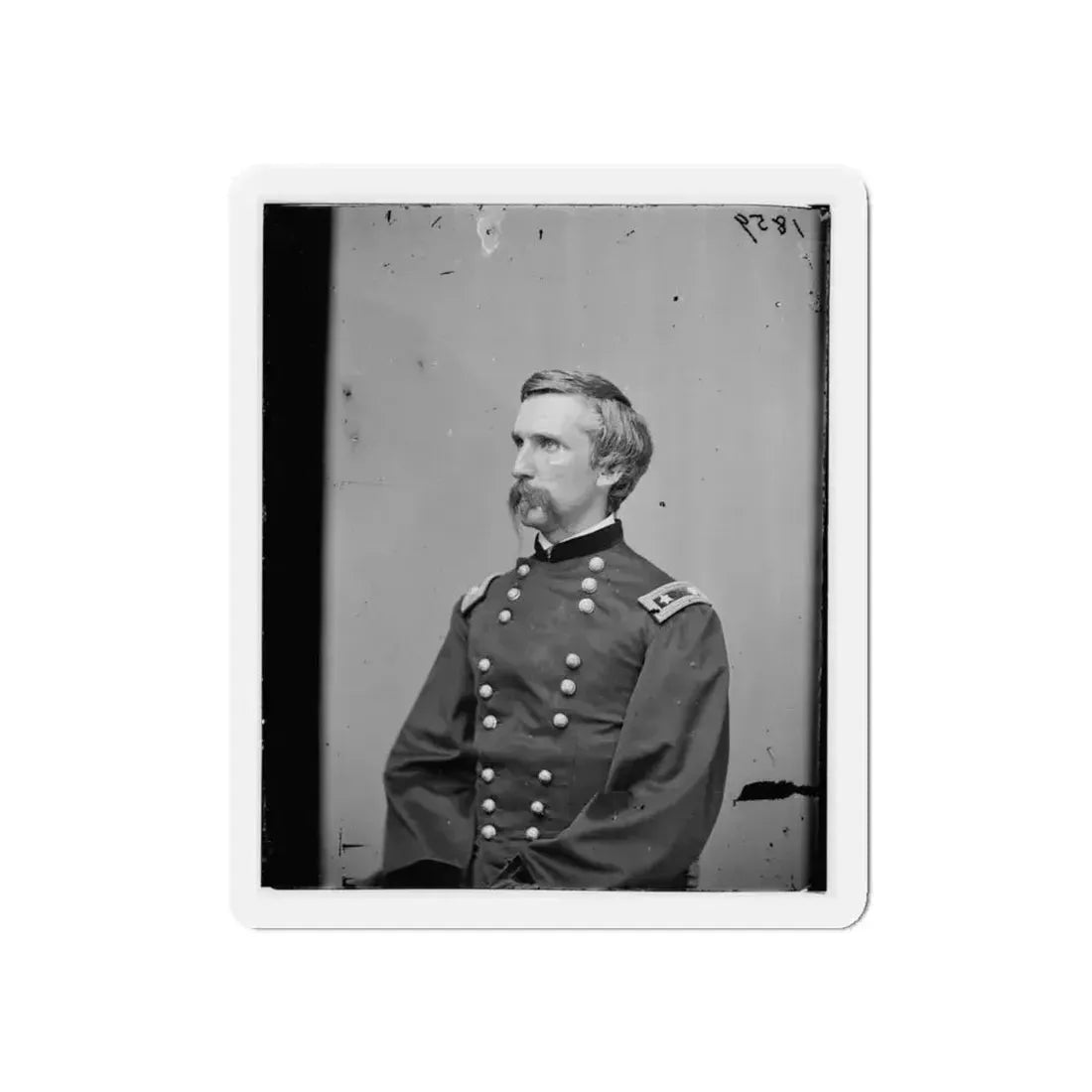 Portrait Of Maj. Gen. (As Of Mar. 29, 1865) Joshua L. Chamberlain, Officer Of The Federal Army (U.S. Civil War) Refrigerator Magnet 6 Inch - The Sticker Space