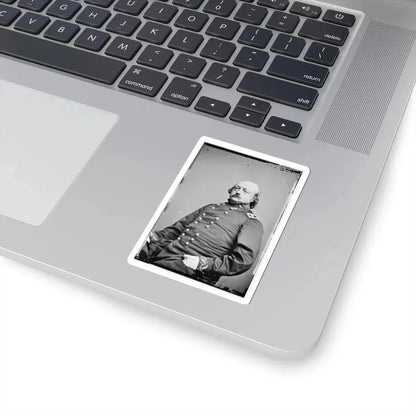 Portrait of Maj. Gen. Benjamin F. Butler, Officer of the Federal Army (U.S. Civil War) STICKER Vinyl Kiss-Cut Decal - The Sticker Space