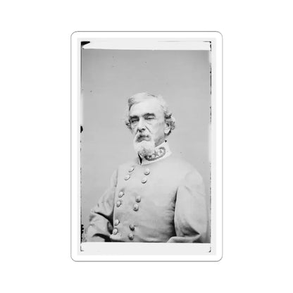 Portrait of Maj. Gen. Benjamin Huger, Officer of the Confederate Army (U.S. Civil War) STICKER Vinyl Kiss-Cut Decal 3 Inch White - The Sticker Space
