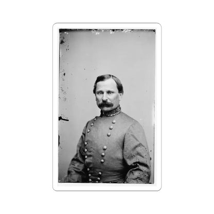 Portrait of Maj. Gen. Cadmus M. Wilcox, Officer of the Confederate Army (U.S. Civil War) STICKER Vinyl Kiss-Cut Decal 4 Inch White - The Sticker Space
