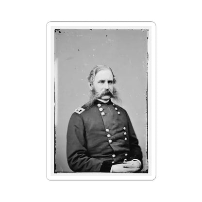 Portrait of Maj. Gen. Christopher C. Augur, Officer of the Federal Army (U.S. Civil War) STICKER Vinyl Kiss-Cut Decal 2 Inch White - The Sticker Space