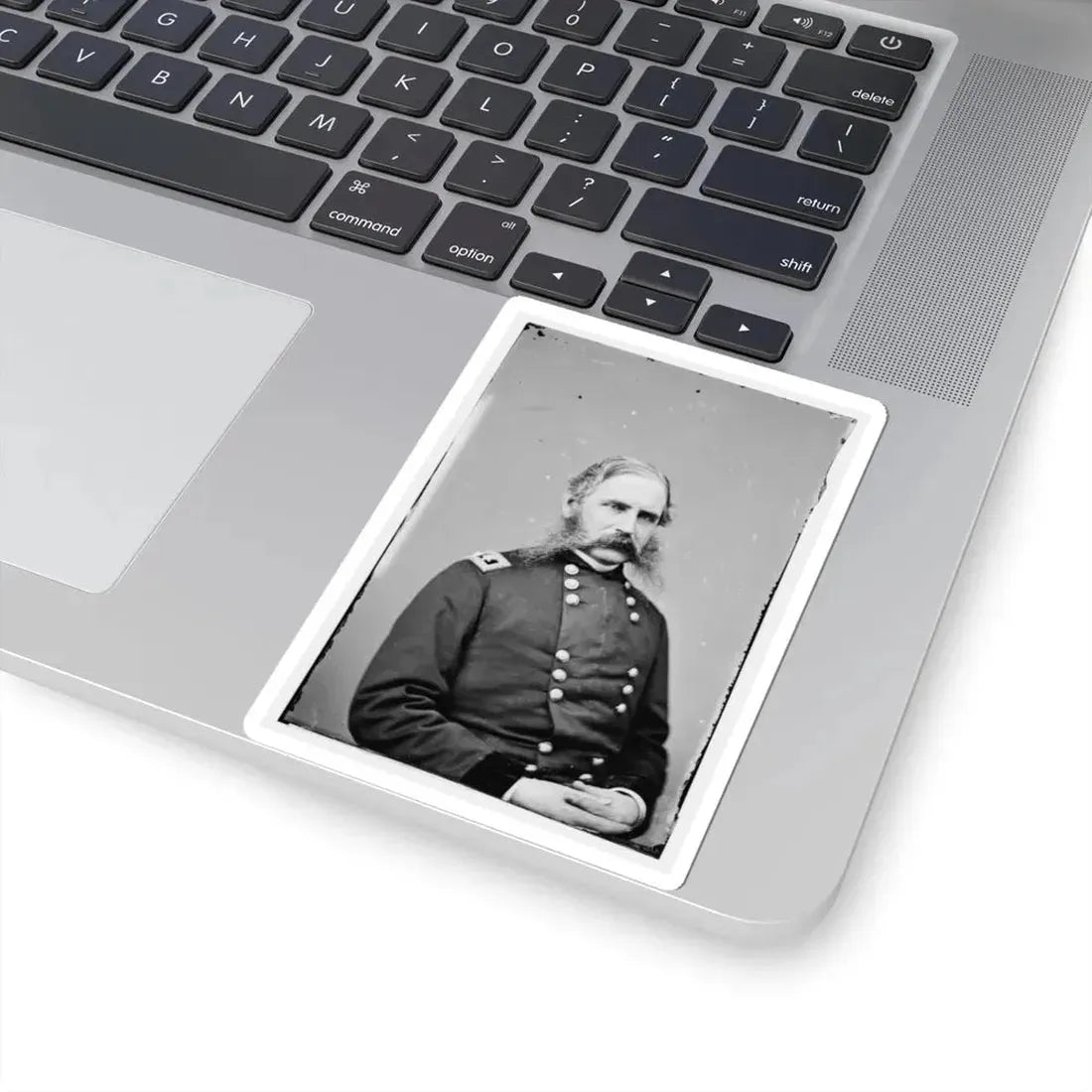 Portrait of Maj. Gen. Christopher C. Augur, Officer of the Federal Army (U.S. Civil War) STICKER Vinyl Kiss-Cut Decal - The Sticker Space