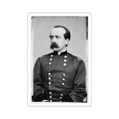 Portrait of Maj. Gen. Daniel Butterfield, Officer of the Federal Army (U.S. Civil War) STICKER Vinyl Kiss-Cut Decal 4 Inch White - The Sticker Space