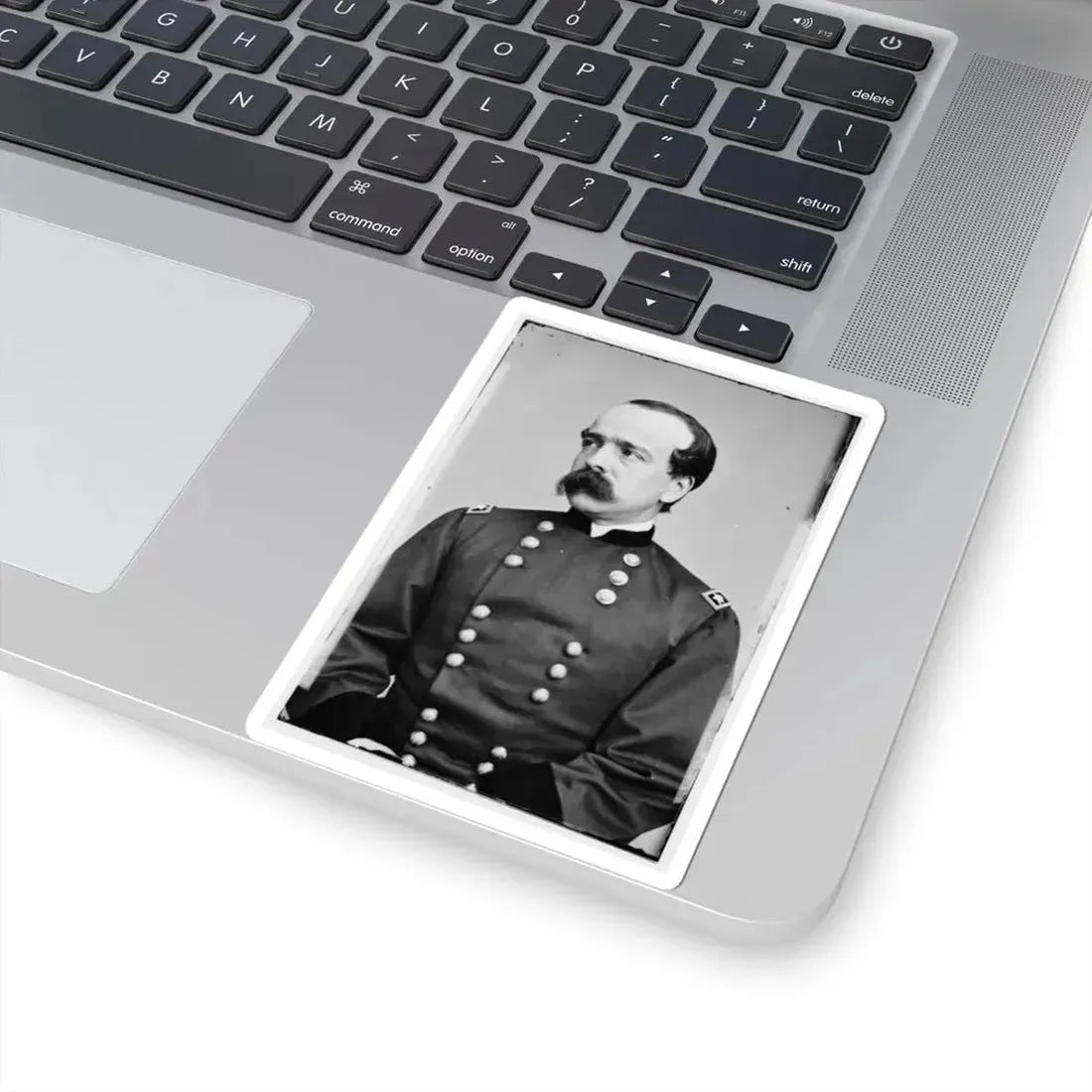 Portrait of Maj. Gen. Daniel Butterfield, Officer of the Federal Army (U.S. Civil War) STICKER Vinyl Kiss-Cut Decal - The Sticker Space