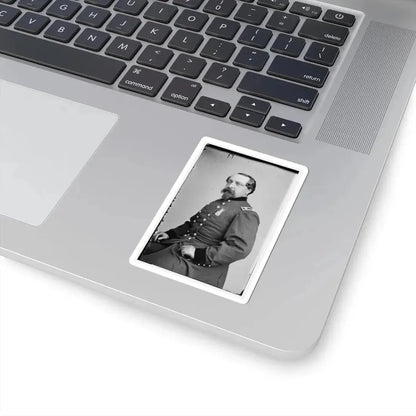 Portrait of Maj. Gen. Edward Ferrero, Officer of the Federal Army (U.S. Civil War) STICKER Vinyl Kiss-Cut Decal - The Sticker Space