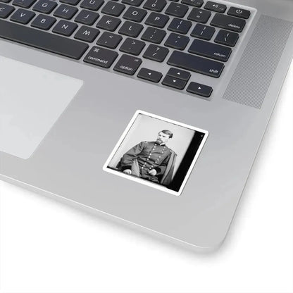Portrait of Maj. Gen. Emory Upton, Officer of the Federal Army (U.S. Civil War) STICKER Vinyl Kiss-Cut Decal - The Sticker Space