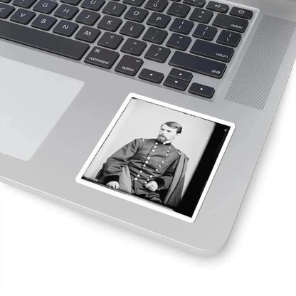 Portrait of Maj. Gen. Emory Upton, Officer of the Federal Army (U.S. Civil War) STICKER Vinyl Kiss-Cut Decal - The Sticker Space