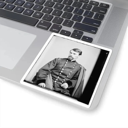 Portrait of Maj. Gen. Emory Upton, Officer of the Federal Army (U.S. Civil War) STICKER Vinyl Kiss-Cut Decal - The Sticker Space